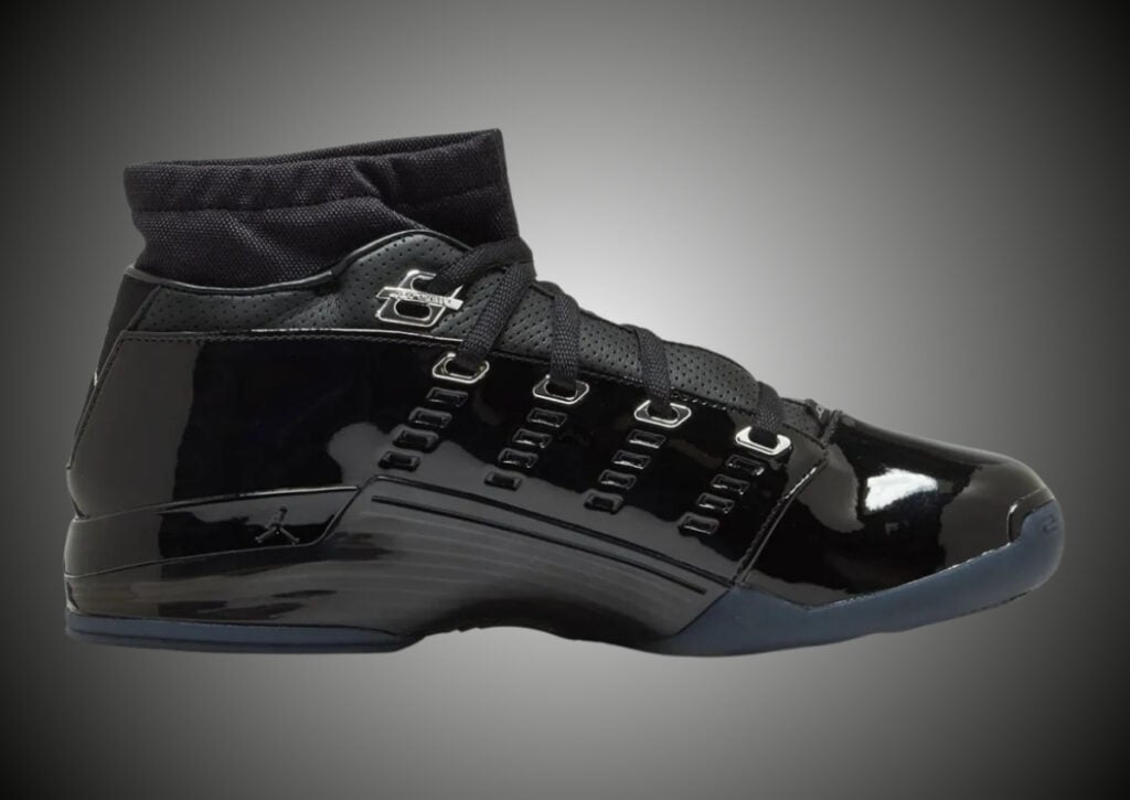Air Jordan 17 Low Black Patent IV7640-001 Release Details