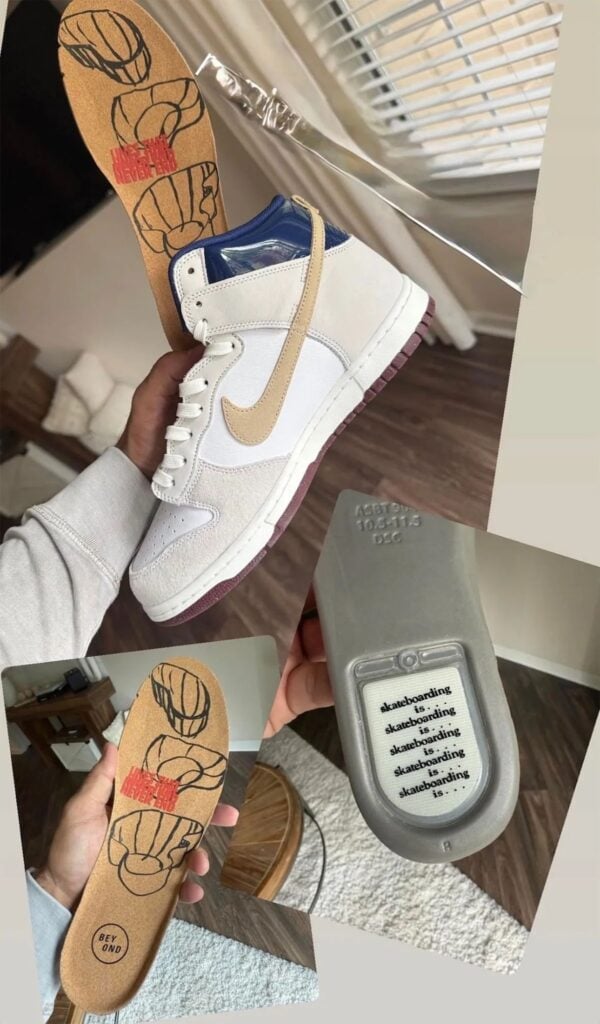 Beyond Nike SB Dunk High IU4491-100