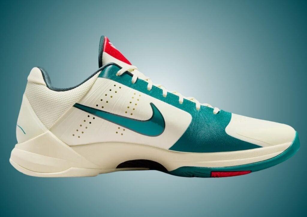 Caitlin Clark Nike Kobe 5 Protro Scrabble Coconut Milk Spruce IZ1852-100