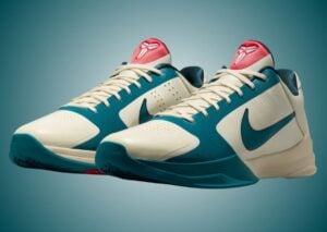 Caitlin Clark Nike Kobe 5 Protro Scrabble Coconut Milk Spruce IZ1852-100