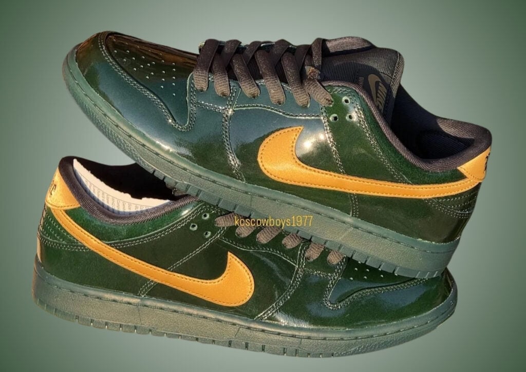 Nike SB Dunk Low Green Patent IQ0431-300