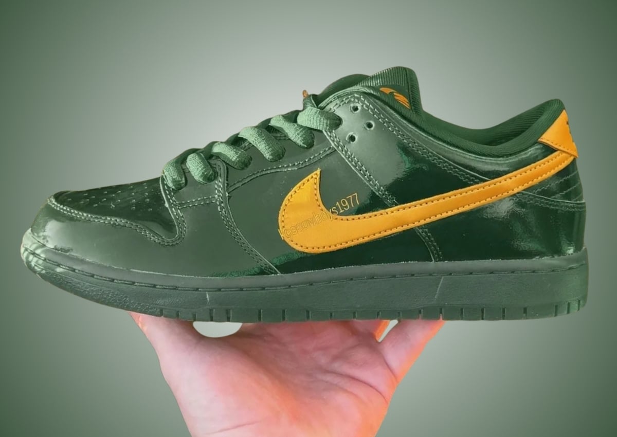 Nike SB Dunk Low “Green Patent” Releases Holiday 2026