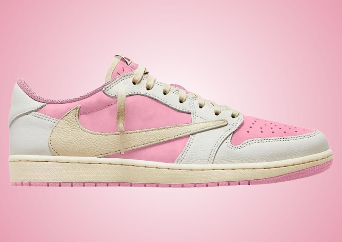 Travis Scott x Air Jordan 1 Low OG “Shy Pink” Releases May 2026