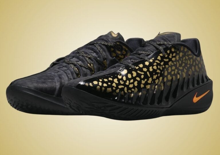 Victor Wembanyama Nike GT Cut 4 Gold Panther IU1960-001