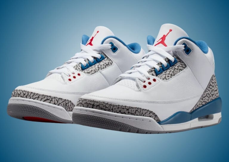 Air Jordan 3 True Blue IF4396-102 Release Info
