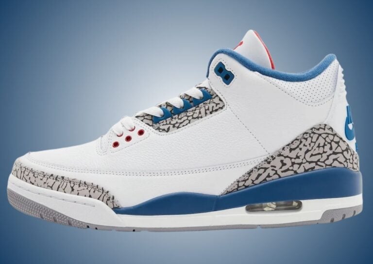 Air Jordan 3 True Blue IF4396-102 Release Info