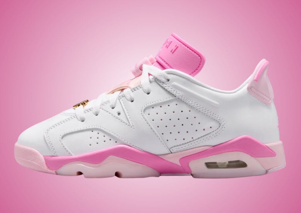 エアジョーダン 6 ホワイト/ピンク Air Jordan 6 Low GS China Rose IQ5976-100 | SneakerFiles