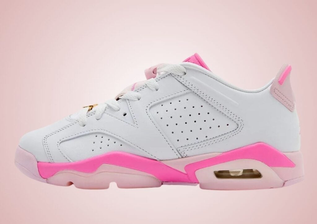 Air Jordan 6 Low White China Rose Pink Foam IQ5976-100