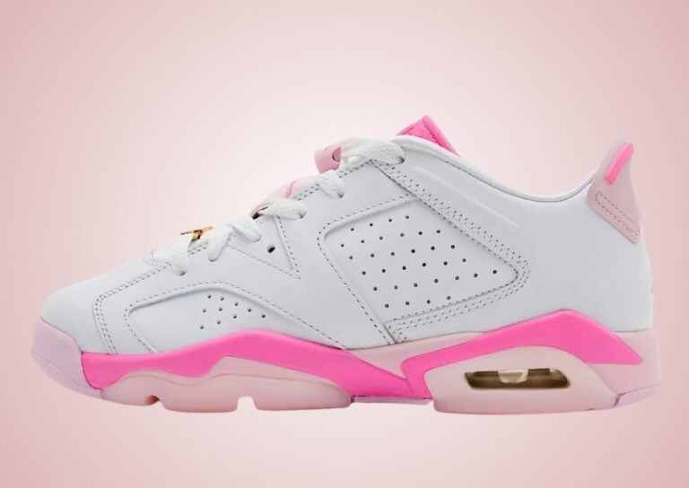 Air Jordan 6 Low White China Rose Pink Foam IQ5976-100