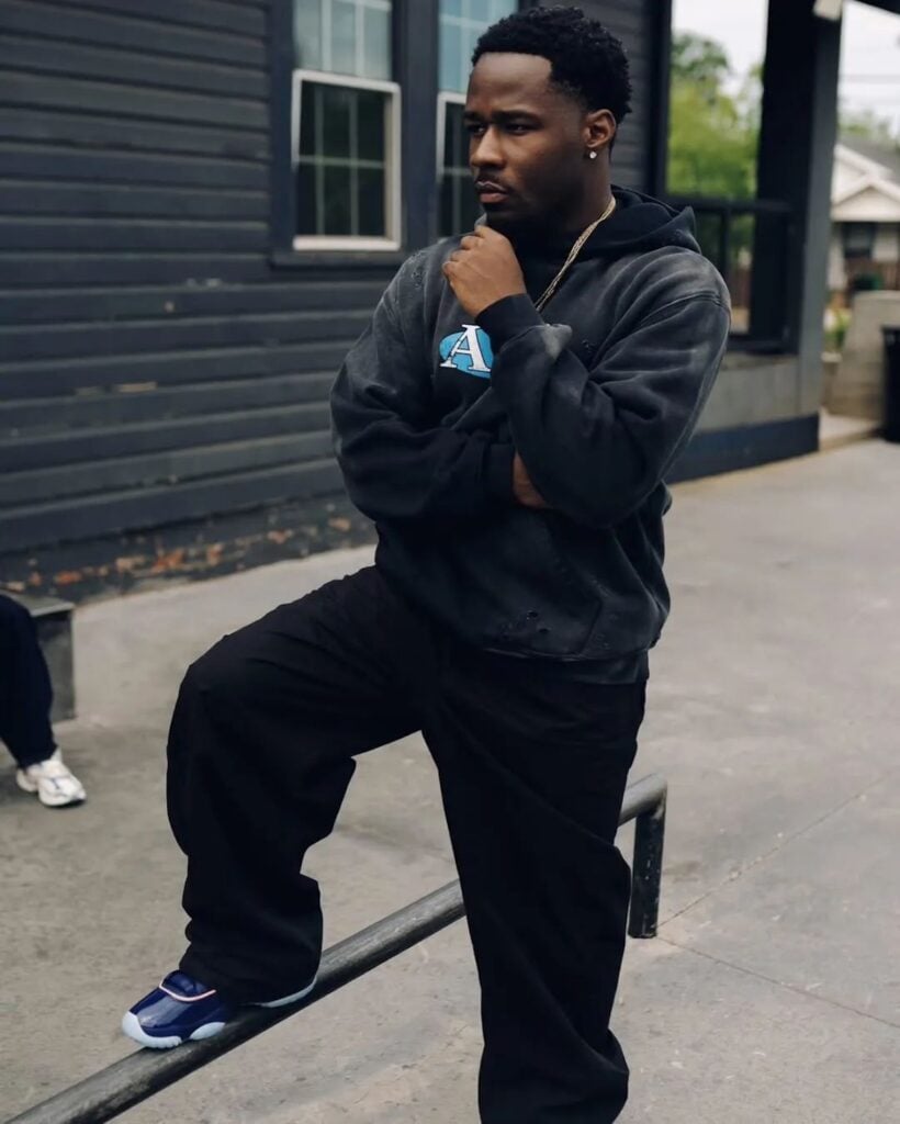 APB Air Jordan 11 Low Binary Blue
