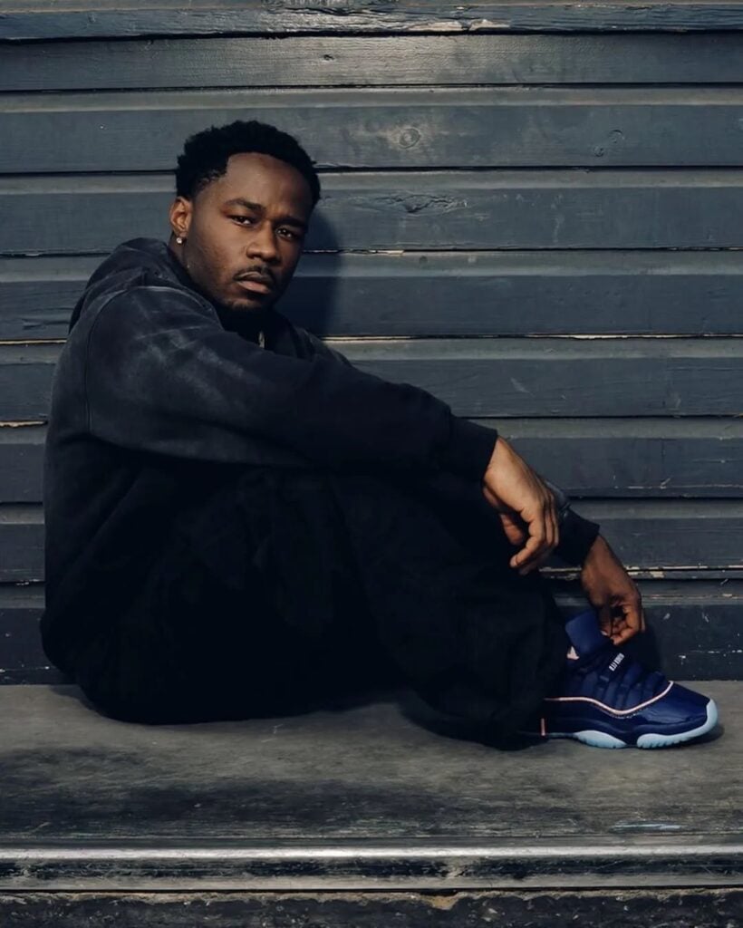 APB Air Jordan 11 Low Binary Blue