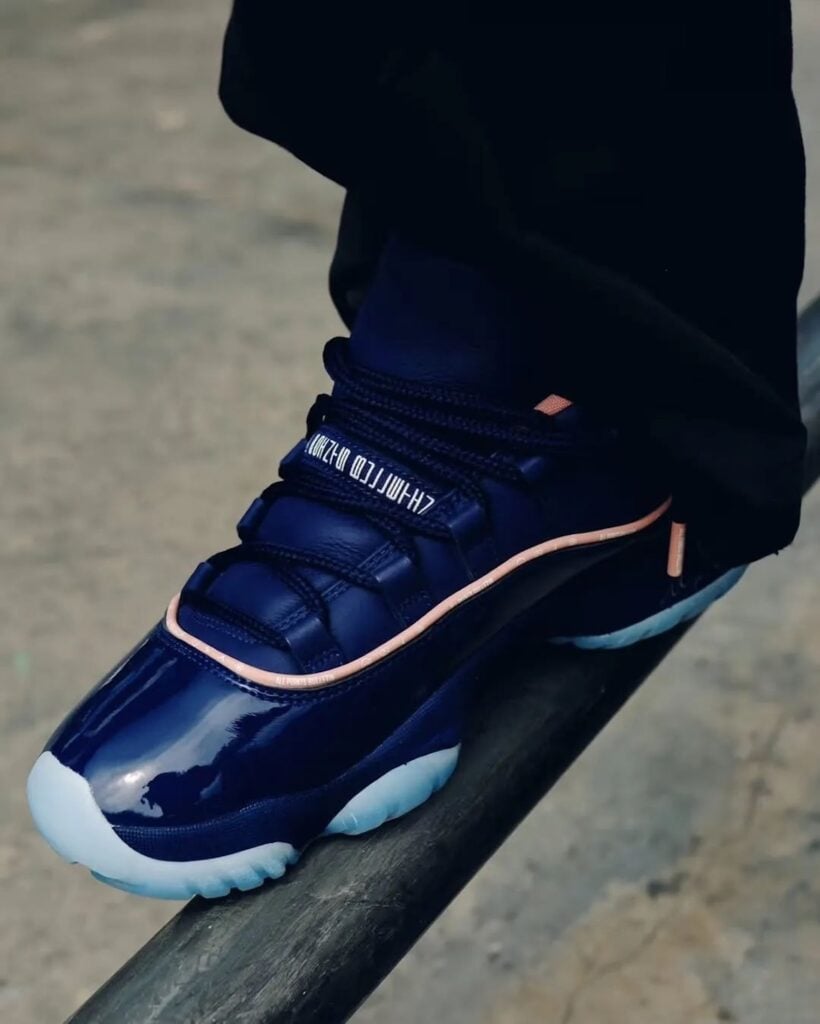 APB Air Jordan 11 Low Binary Blue