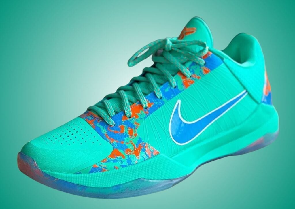 Jalen Brunson Nike Kobe 5 Protro NY vs NY Menta Blue Glow Orange Horizon IX1200-300