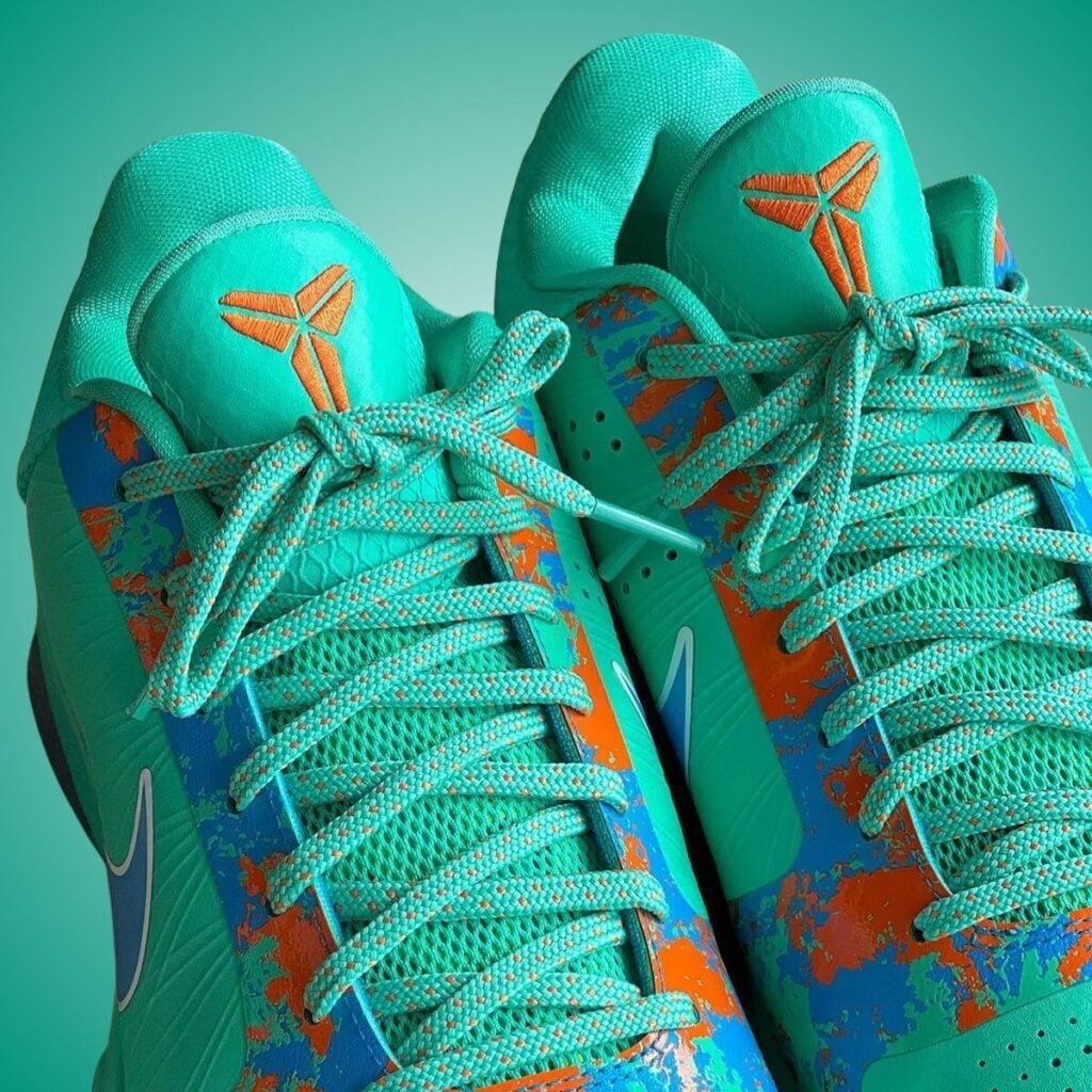 Jalen Brunson Nike Kobe 5 Protro NY vs NY Menta Blue Glow Orange Horizon IX1200-300