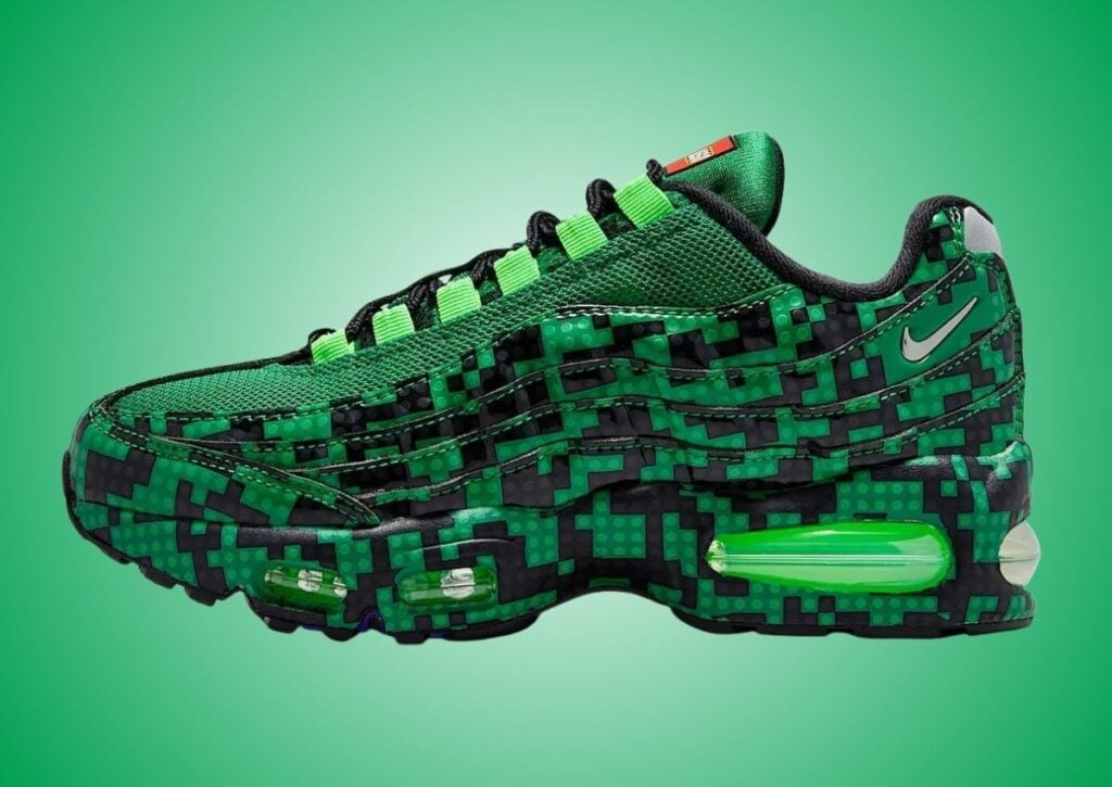 LEGO Nike Air Max 95 Lucky Green Black Pixel IO4799-300