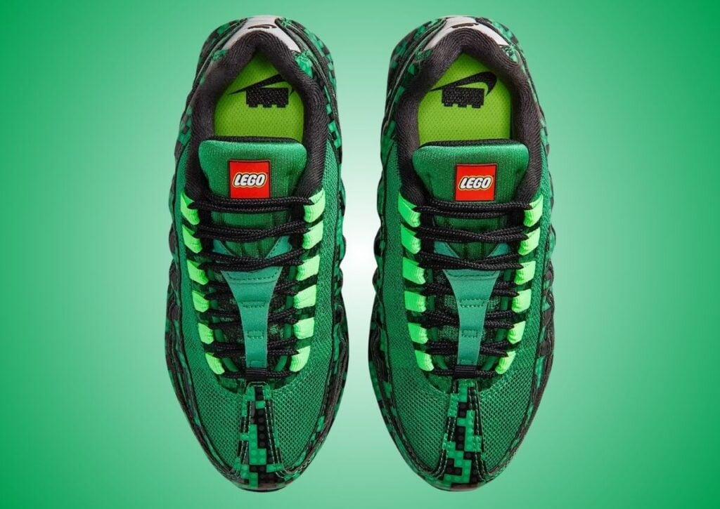 LEGO Nike Air Max 95 Lucky Green Black Pixel IO4799-300