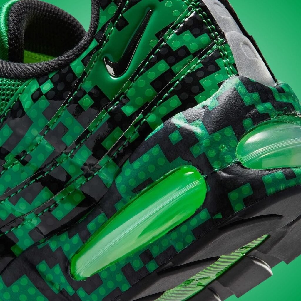 LEGO Nike Air Max 95 Lucky Green Black Pixel IO4799-300