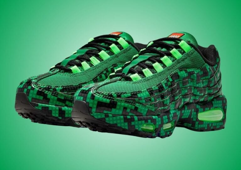 LEGO Nike Air Max 95 Lucky Green Black Pixel IO4799-300