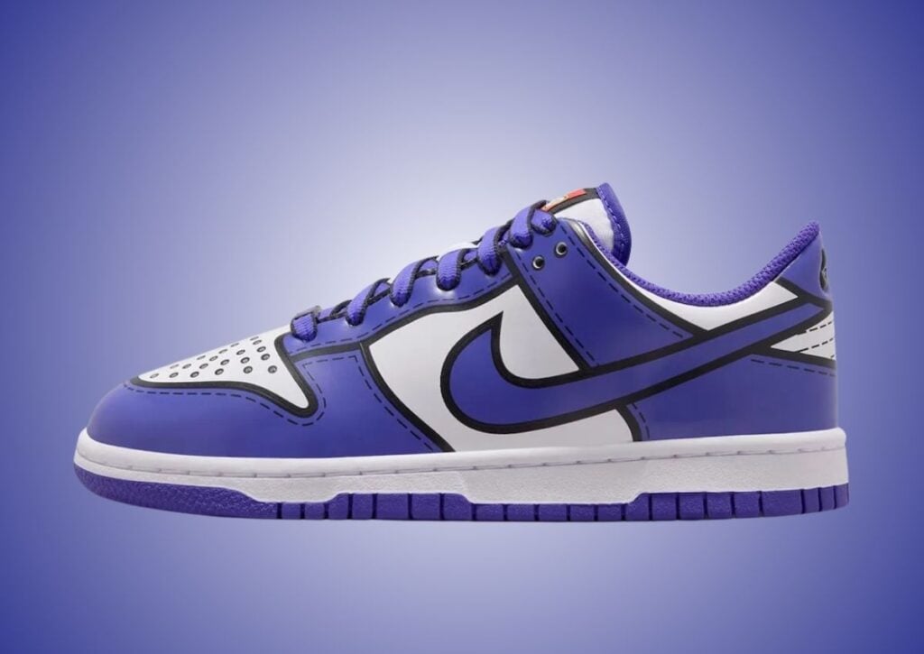 LEGO Nike Dunk Low Bright Concord IF2117-102