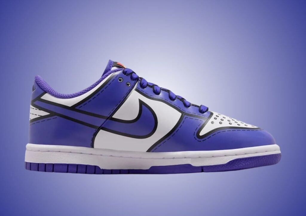 LEGO Nike Dunk Low Bright Concord IF2117-102