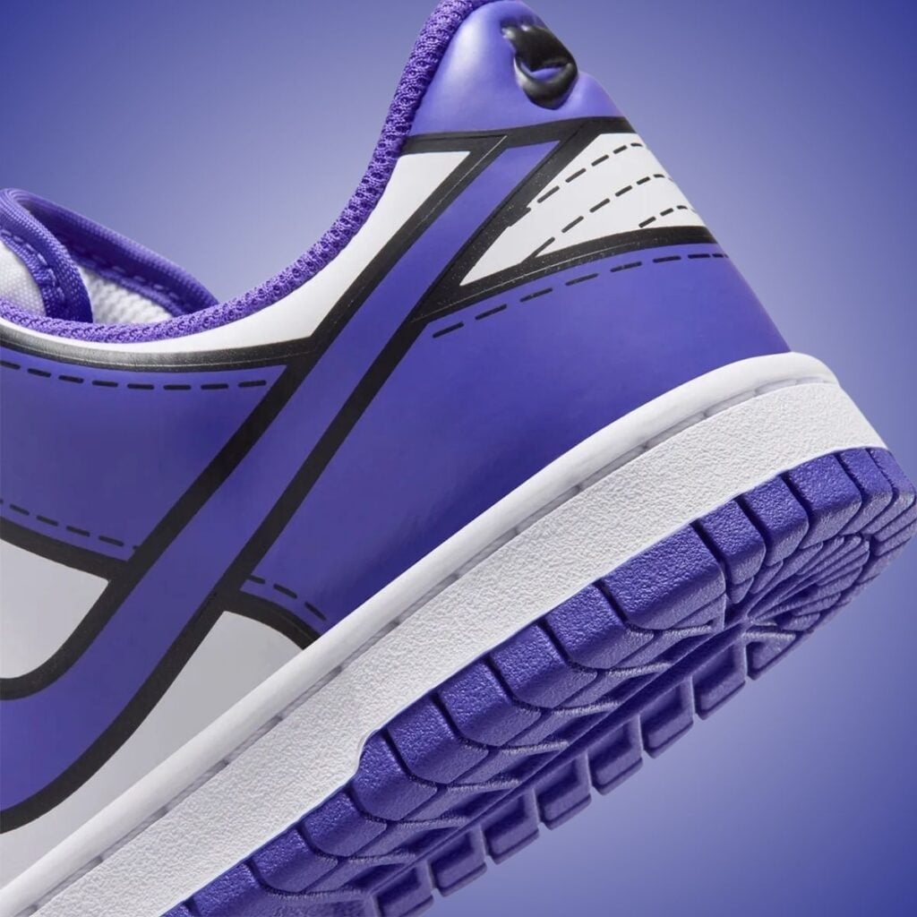 LEGO Nike Dunk Low Bright Concord IF2117-102