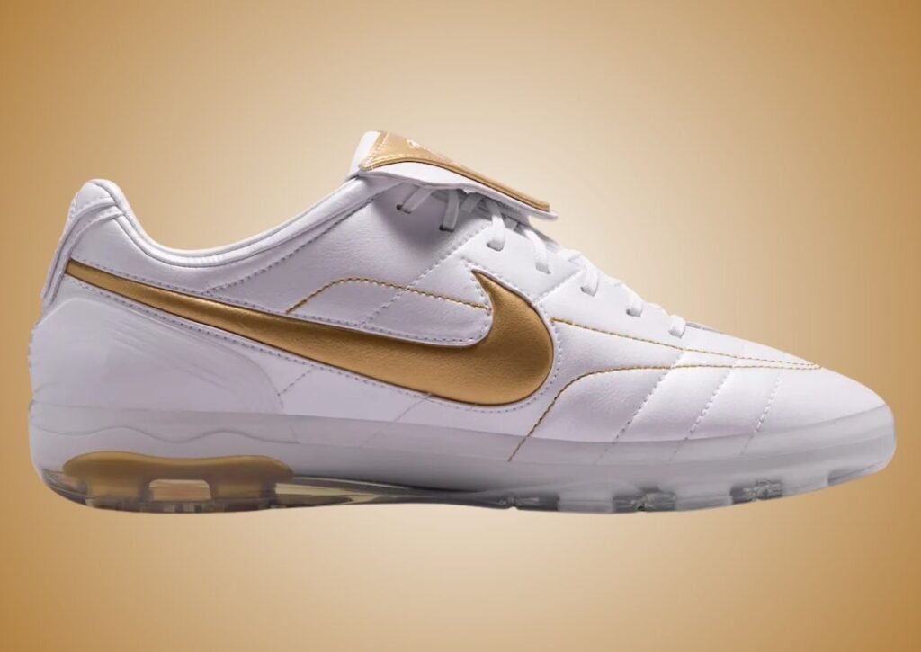 Nike Cryoshot Tiempo Legend R10 White Metallic Gold IQ8164-100