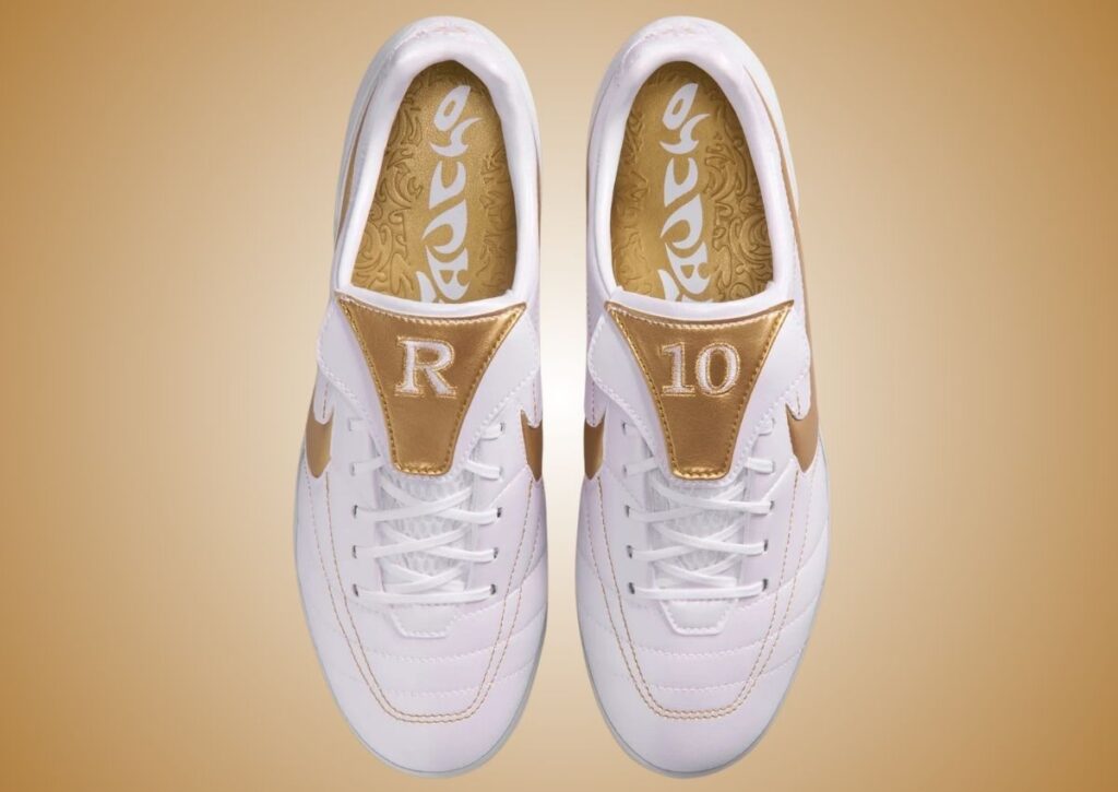 Nike Cryoshot Tiempo Legend R10 White Metallic Gold IQ8164-100