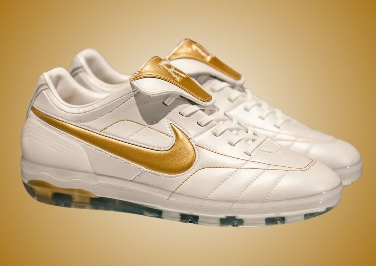 Nike Cryoshot Tiempo Legend R10 “White Metallic Gold” Releases Summer 2026