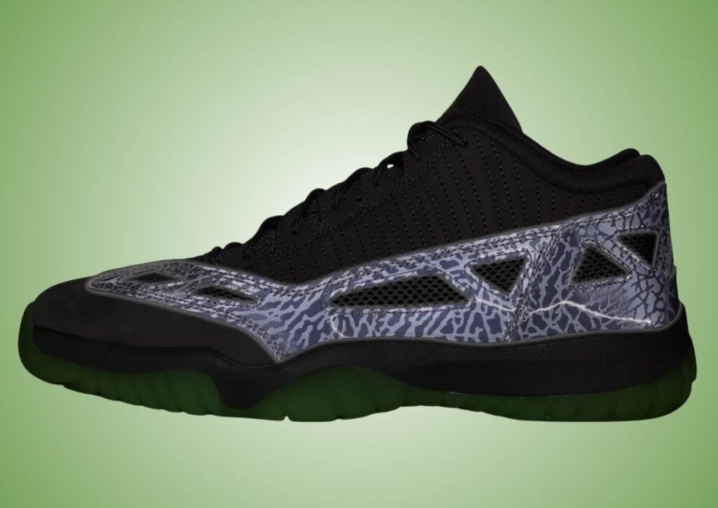 Quai 54 Air Jordan 11 Low IE Gunsmoke IR2368-001