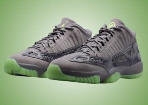 Quai 54 Air Jordan 11 Low IE Gunsmoke IR2368-001