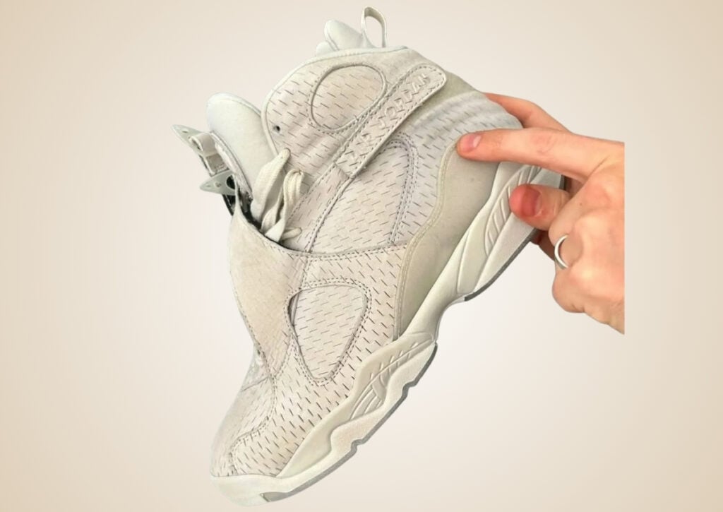 Slam Jam Air Jordan 8 Light Bone