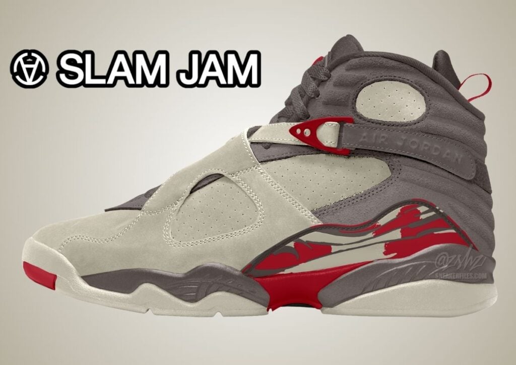Slam Jam Air Jordan 8 Light Bone IZ4961-068 2027