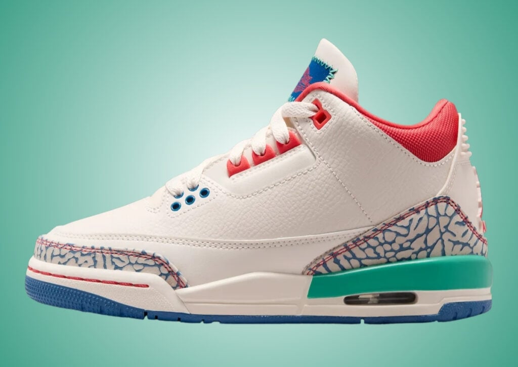 Air Jordan 3 GS Chalk True Blue IO2076-100