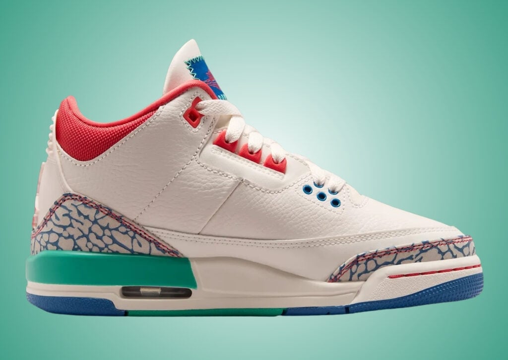 Air Jordan 3 GS Chalk True Blue IO2076-100