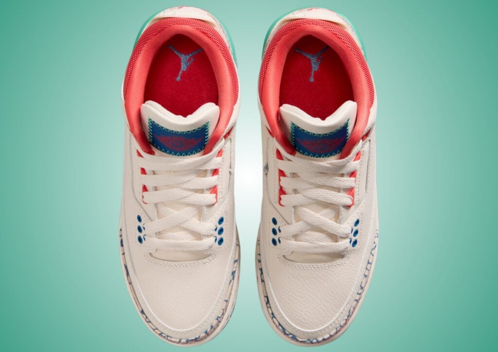 Air Jordan 3 GS Chalk True Blue IO2076-100