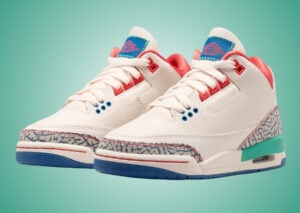 Air Jordan 3 GS Chalk True Blue IO2076-100