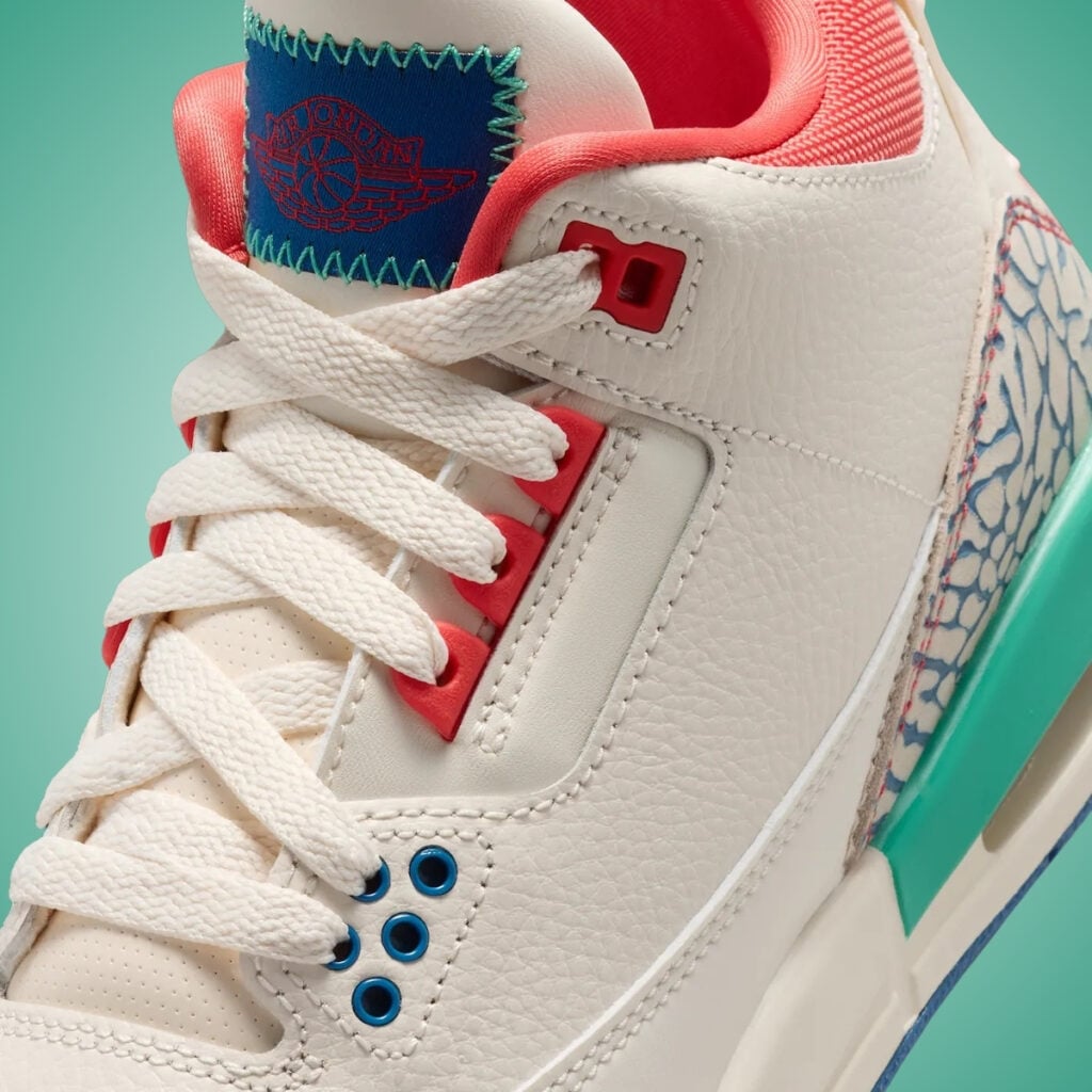 Air Jordan 3 GS Chalk True Blue IO2076-100