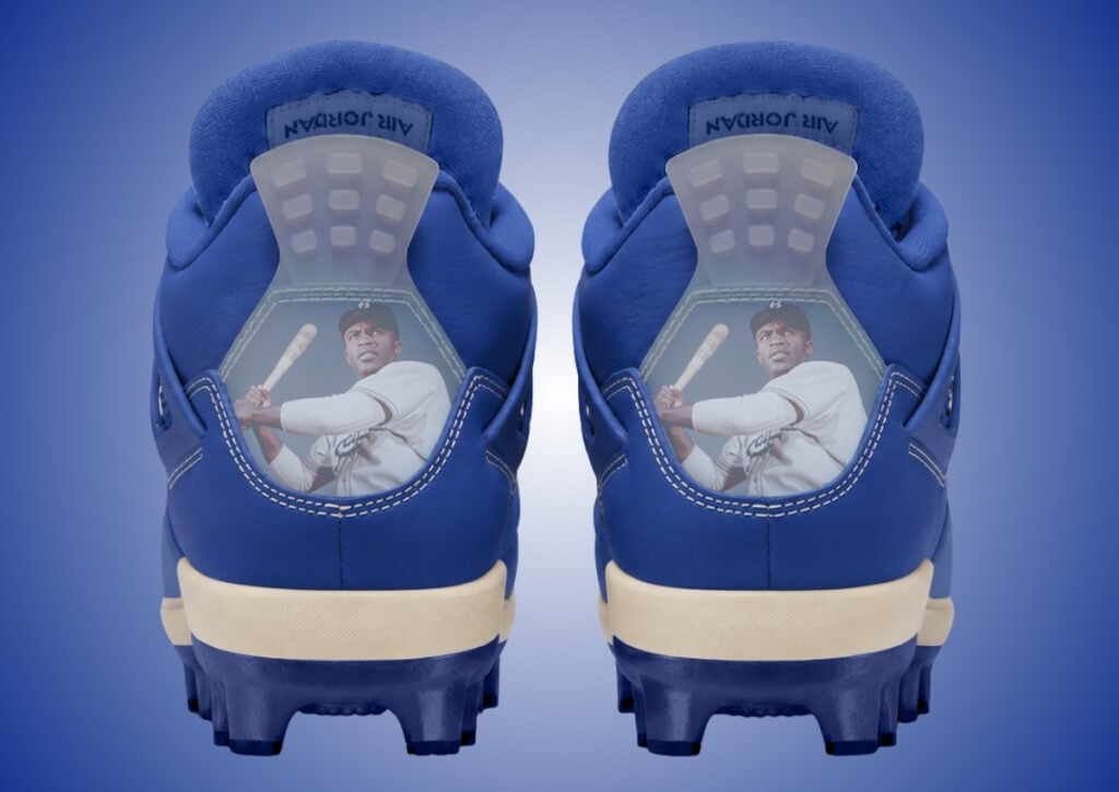 Air Jordan 4 MCS Jackie Robinson Cleats JA2073-400