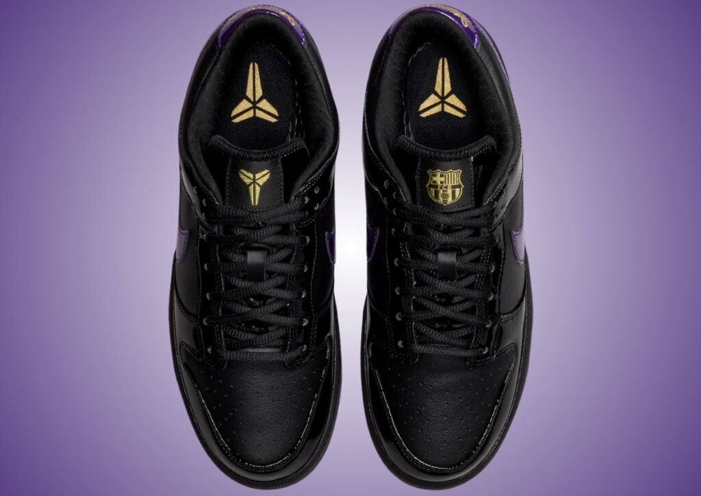 FC Barcelona Nike Kobe Dunk Low Protro Black Field Purple IV7508-001
