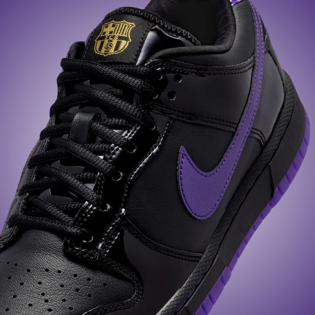 FC Barcelona Nike Kobe Dunk Low Protro Black Field Purple IV7508-001