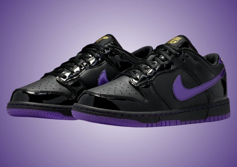 FC Barcelona Nike Kobe Dunk Low Protro Black Field Purple IV7508-001