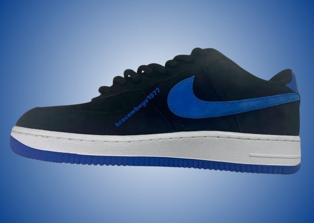 Instant Skateboards Nike SB Air Force 1 Black Game Royal IV5289-002