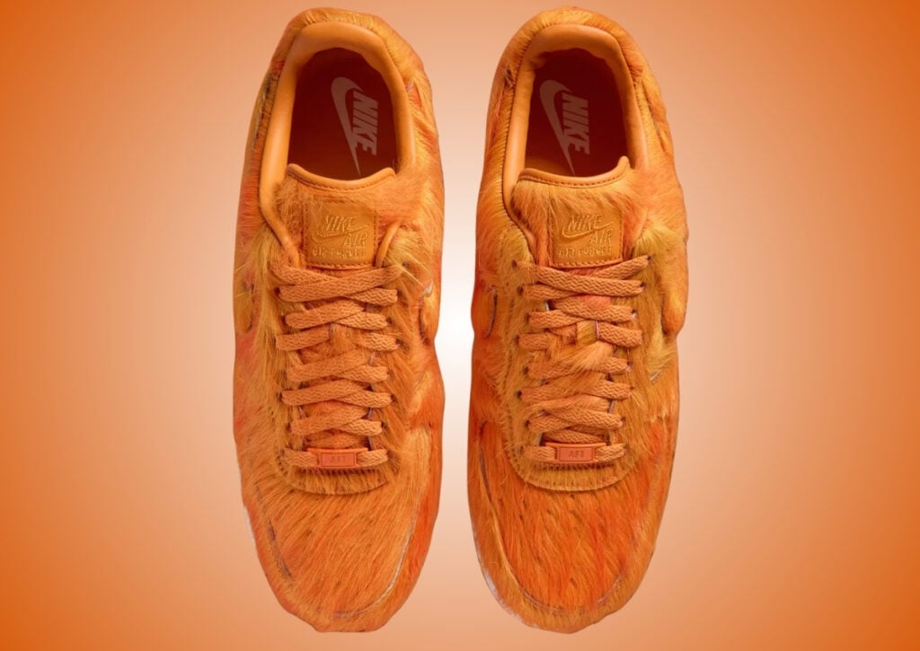 Nike Air Force 1 Low Horse of a Different Color Orange Pony Hair IR1940-800