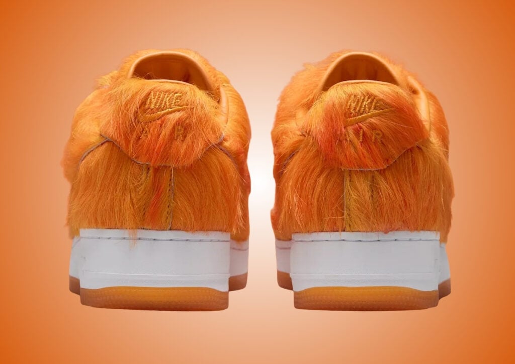 Nike Air Force 1 Low Horse of a Different Color Orange Pony Hair IR1940-800