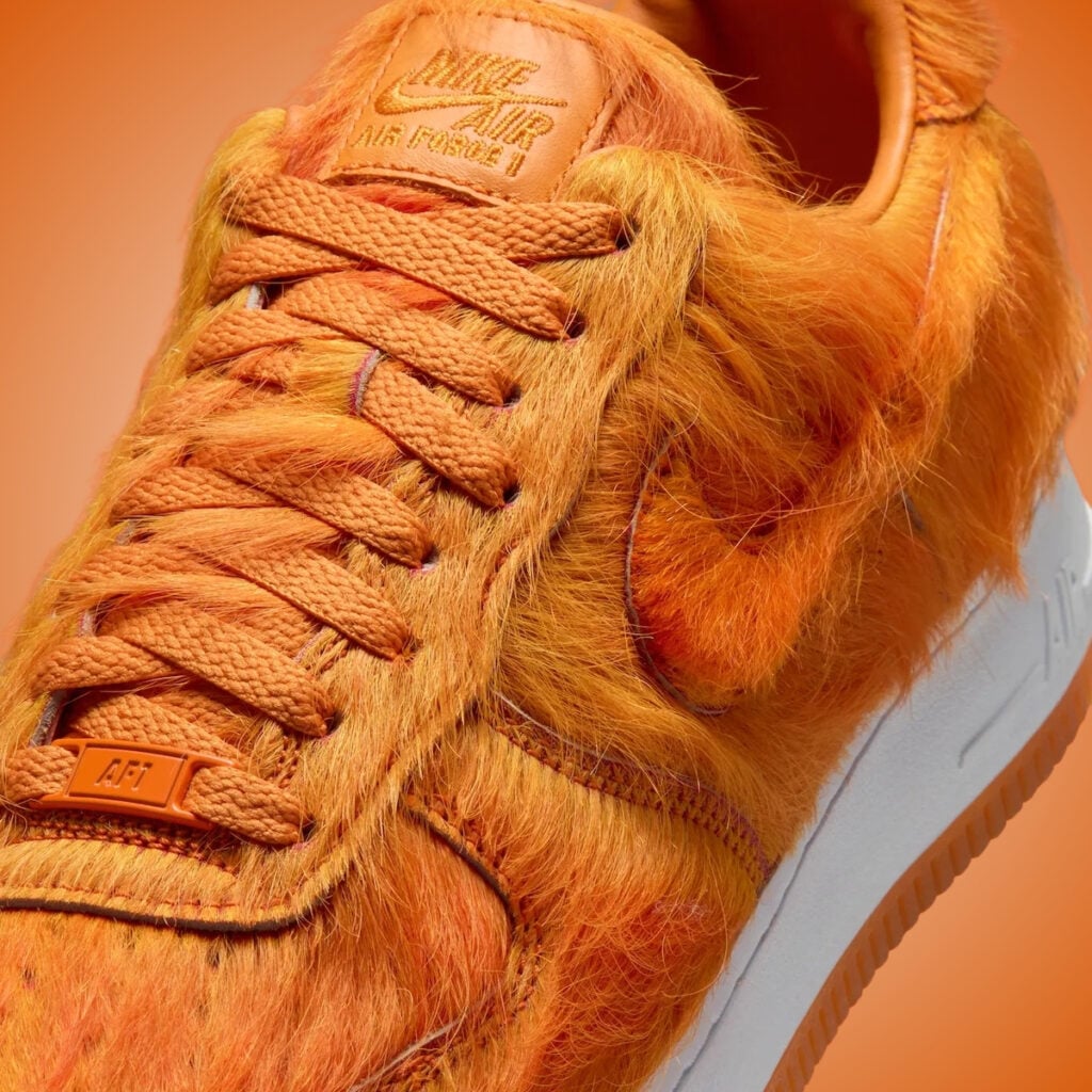 Nike Air Force 1 Low Horse of a Different Color Orange Pony Hair IR1940-800