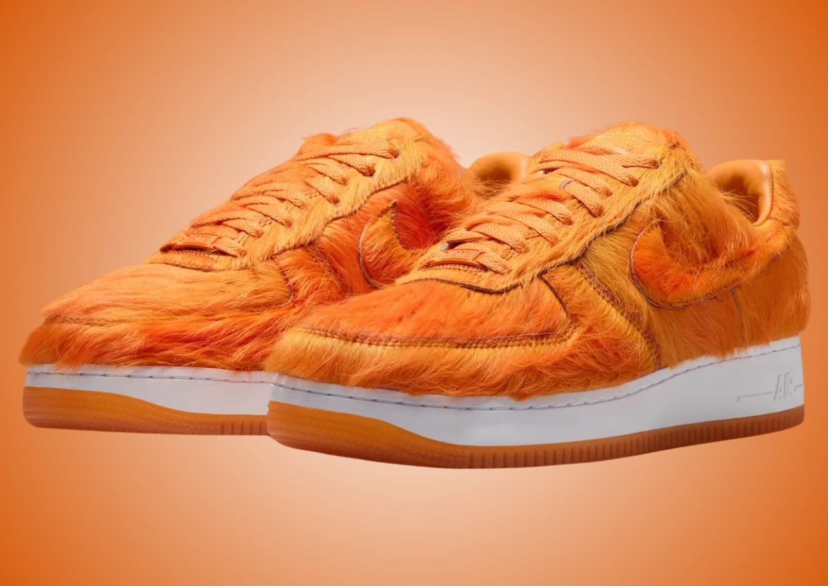 Nike Air Force 1 Low “Orange Pony Hair” Releases August 2026