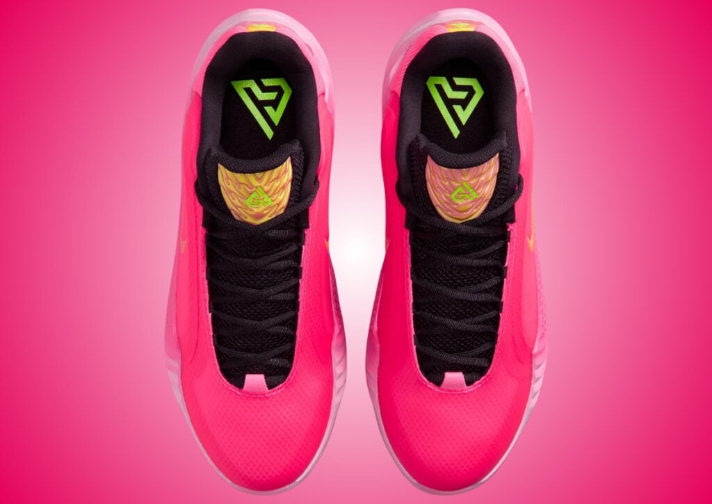 Nike Giannis Freak 8 Hyper Pink Dynamic Yellow Oracle Pink Hyper Orange IM5150-600