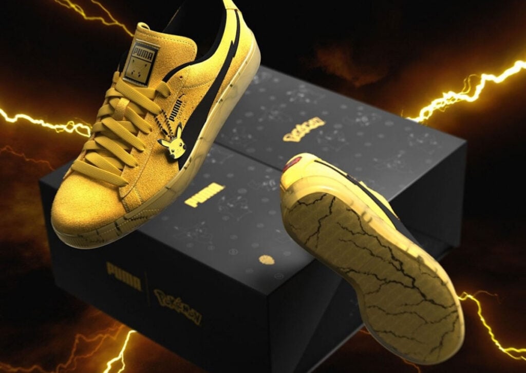 Pokemon PUMA Suede Pikachu