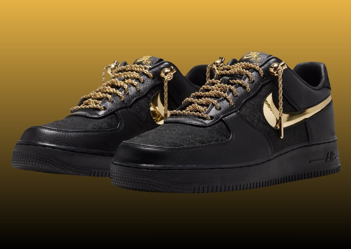 Victor Solomon x Nike Air Force 1 Low “Trophies Black” Releases July 2026