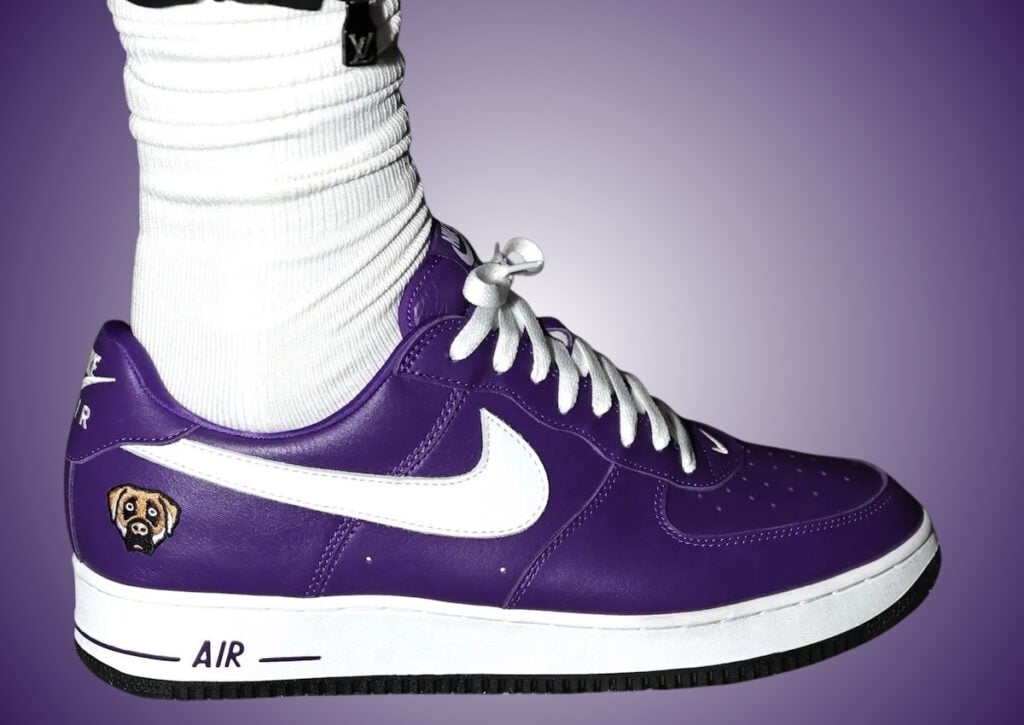 Victor Victor Nike Air Force 1 01 Court Purple IV3238-500